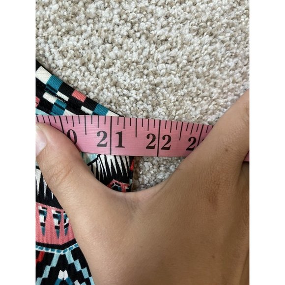 Annabelle USA Boutique Plus Size Geometric Multicolored Top Shirt Size 3XL - Picture 6 of 7